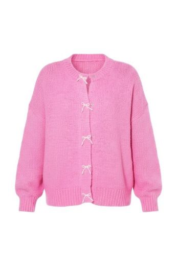 Plus size veliki brojevi Kardigan pleteni na kopčanje za punije