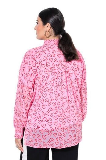 Plus size veliki brojevi Bluza dugih rukava šireg kroja za punije