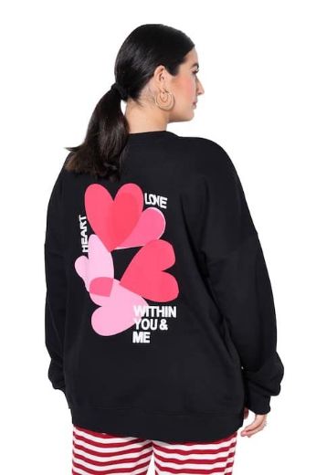 Plus size veliki brojevi Majica dugih rukava šireg kroja za punije