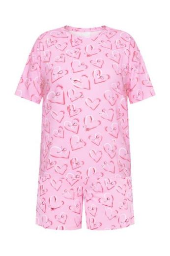 Plus size veliki brojevi Pidžama dvodjelna kratkih nogavica za punije