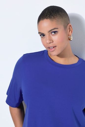 Plus size veliki brojevi Majica dugi model kratkih rukava za punije