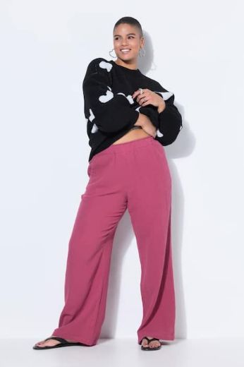 Plus size veliki brojevi Hlače šireg kroja nogavica za punije