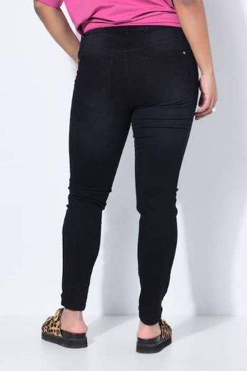 Plus size veliki brojevi Hlače od trapera uskih nogavica za punije