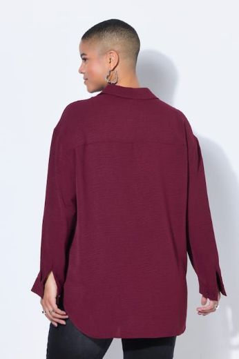 Plus size veliki brojevi Bluza krep za punije