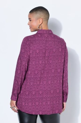 Plus size veliki brojevi Bluza s dugim rukavima ravnog kroja za punije