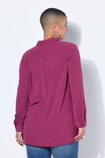 Plus size veliki brojevi Bluza s dugim rukavima ravnog kroja za punije