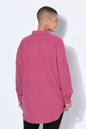 Plus size veliki brojevi Bluza s dugim rukavima ravnog kroja za punije