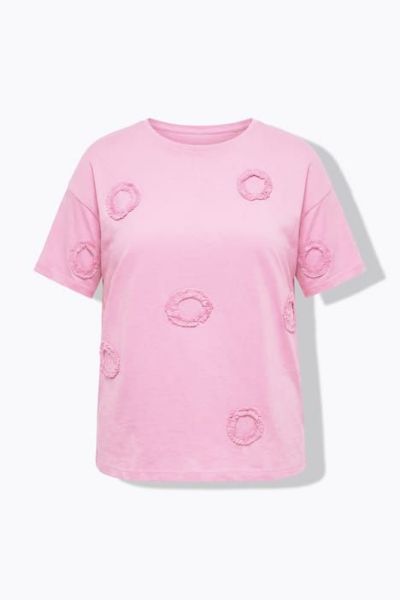 Veliki brojevi Majica kratkih rukava s 3D uzorkom moda za punije