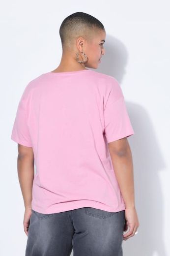 Plus size veliki brojevi Majica kratkih rukava s 3D uzorkom za punije