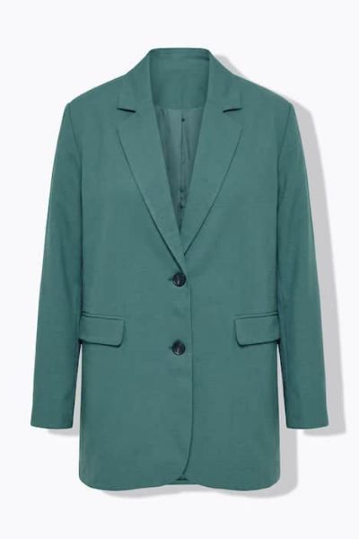 Veliki brojevi Sako od lana moda za punije