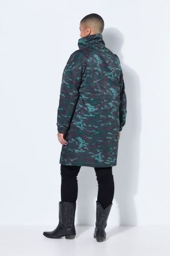 Plus size veliki brojevi Kaput ravnog kroja za punije