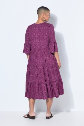 Plus size veliki brojevi Haljina V izrez za punije