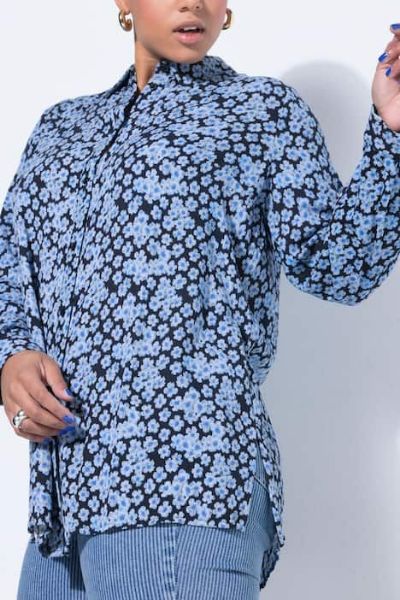 Veliki brojevi Košulja dugih rukava moda za punije