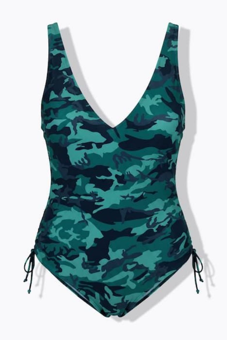 Plus size veliki brojevi Kupaći kostim jednodijelni mekanih košarica za punije