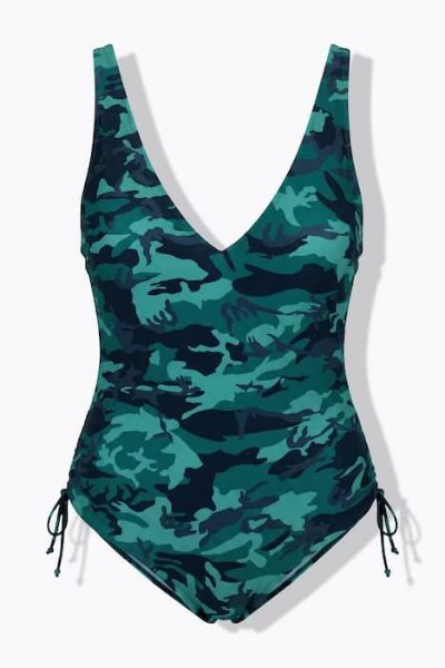 Veliki brojevi Kupaći kostim jednodijelni mekanih košarica moda za punije