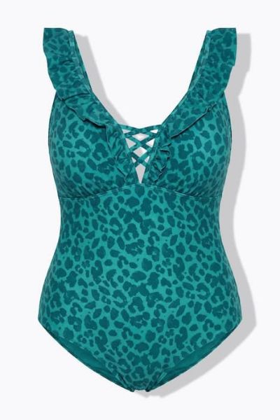 Veliki brojevi Kupaći kostim jednodijelni mekanih košarica moda za punije