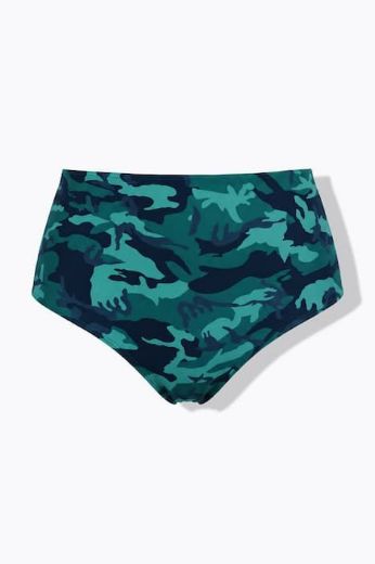 Plus size veliki brojevi Kupaće gaćice visokog struka za punije