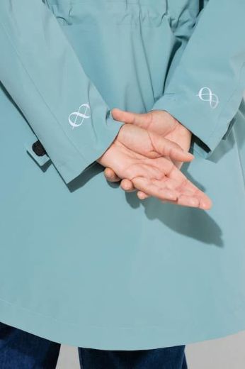 Plus size veliki brojevi Jakna za 4 godišnja doba s odvojivom kapuljačom za punije