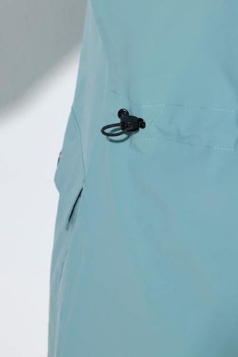 Plus size veliki brojevi Jakna za 4 godišnja doba s odvojivom kapuljačom za punije