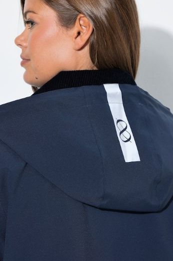 Plus size veliki brojevi Jakna za 4 godišnja doba s odvojivom kapuljačom za punije