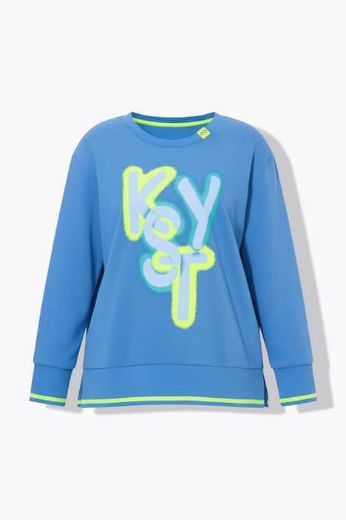 Plus size veliki brojevi Majica dugih rukava okruglog izreza za punije