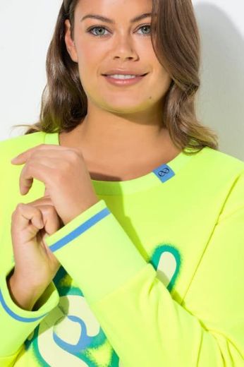 Plus size veliki brojevi Majica dugih rukava okruglog izreza za punije