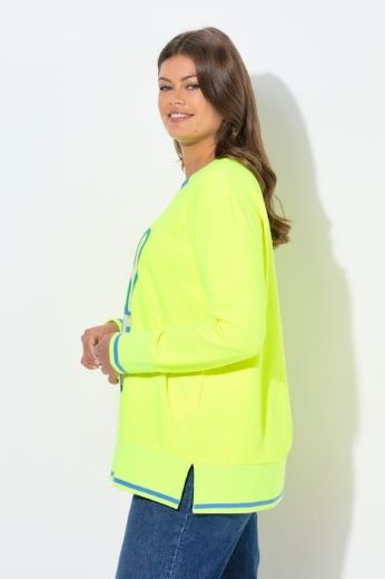 Plus size veliki brojevi Majica dugih rukava okruglog izreza za punije