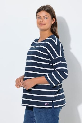 Plus size veliki brojevi Majica dugih rukava okrulog izreza za punije