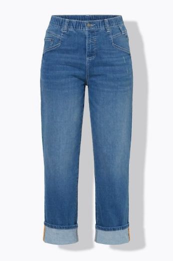 Plus size veliki brojevi Traperice širokih nogavica za punije