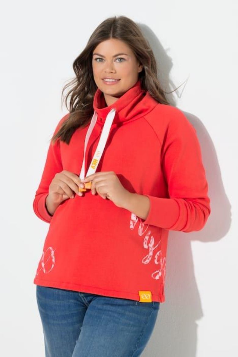 Plus size veliki brojevi Majica dugih rukava s ovratnikom za punije