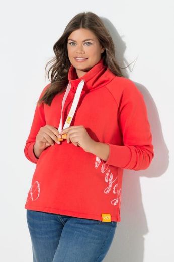 Plus size veliki brojevi Majica dugih rukava s ovratnikom za punije