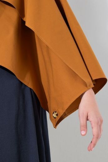 Plus size veliki brojevi Jakna lagana kraćeg kroja širokih rukava za punije