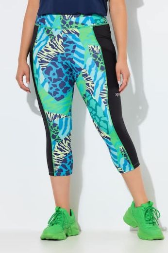 Plus size veliki brojevi Tajice Capri za punije