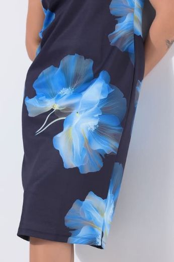 Plus size veliki brojevi Haljina midi bez rukava za punije