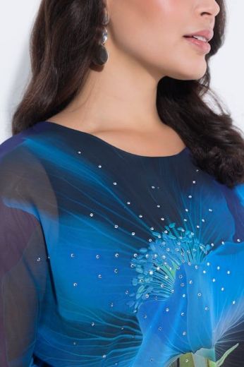 Plus size veliki brojevi Bluza kratkih rukava za punije