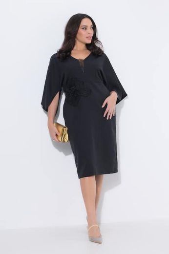 Plus size veliki brojevi Haljina 3/4 rukava svečana za punije