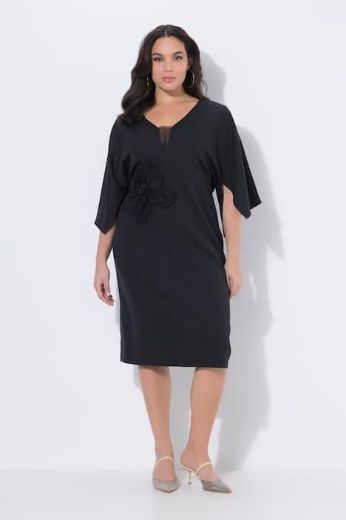 Plus size veliki brojevi Haljina 3/4 rukava svečana za punije