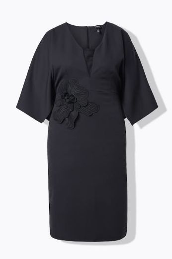 Plus size veliki brojevi Haljina 3/4 rukava svečana za punije