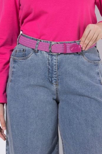 Plus size veliki brojevi Remen pleteni za punije