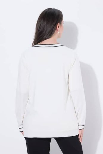 Plus size veliki brojevi Kardigan na kopčanje za punije