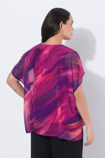 Plus size veliki brojevi Bluza kratkih rukava za punije