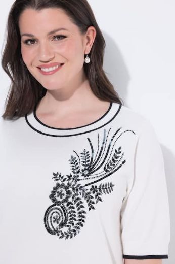 Plus size veliki brojevi Pulover kratkih rukava za punije