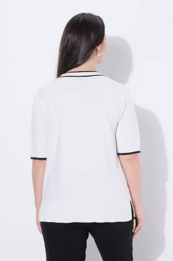 Plus size veliki brojevi Pulover kratkih rukava za punije