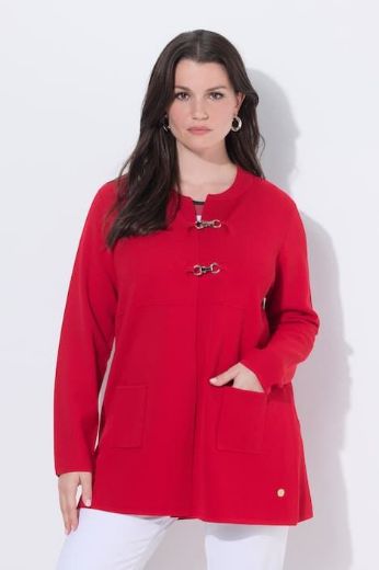 Plus size veliki brojevi Kardigan A kroja za punije