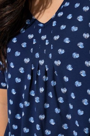 Plus size veliki brojevi Majica kratkih rukava dužeg A kroja za punije