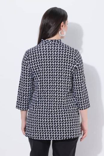 Plus size veliki brojevi Majica 3/4 rukava A kroja za punije