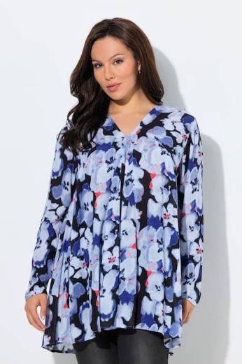 Plus size veliki brojevi Bluza dugih rukava A kroja za punije