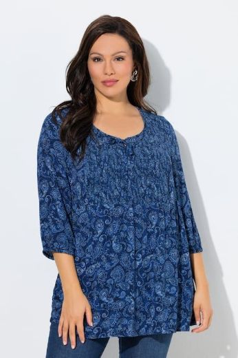 Plus size veliki brojevi Bluza 3/4 rukava za punije