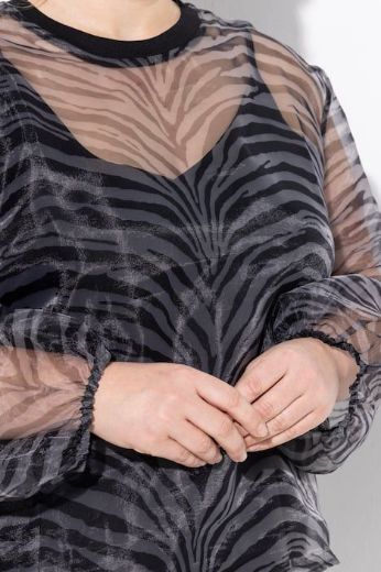 Plus size veliki brojevi Bluza dugih rukava za punije