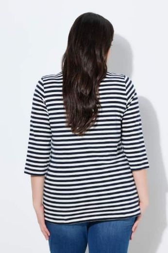 Plus size veliki brojevi Majica 3/4 rukava V ovratnika za punije